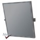 Espejo reclinable especial para discapacitados con marco de acero acabado lacado blanco medida 50X70cm.