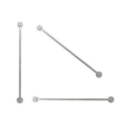 Asidero recto fabricado en acero inoxidable acabado satinado longitud 80cm