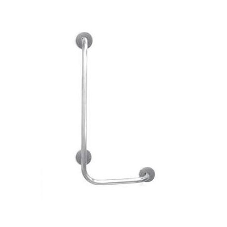 Asidero ángulo 90º fabricado acero inoxidable AISI304 acabado satinado medidas 50X50cm.