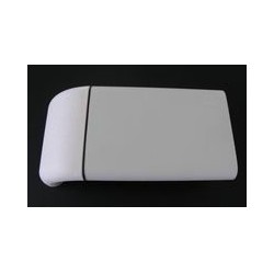 Pasamanos-Paragolpes lineal de aluminio con recubrimiento de pvc