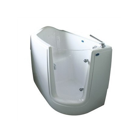 Bañera geriátrica con asiento 