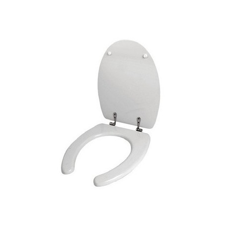 Tapa y asiento con apertura frontal para inodoro suspendido STR-104